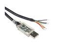 Male RS232 USB to Unterminated Cable, USB 2.0, 1.8m